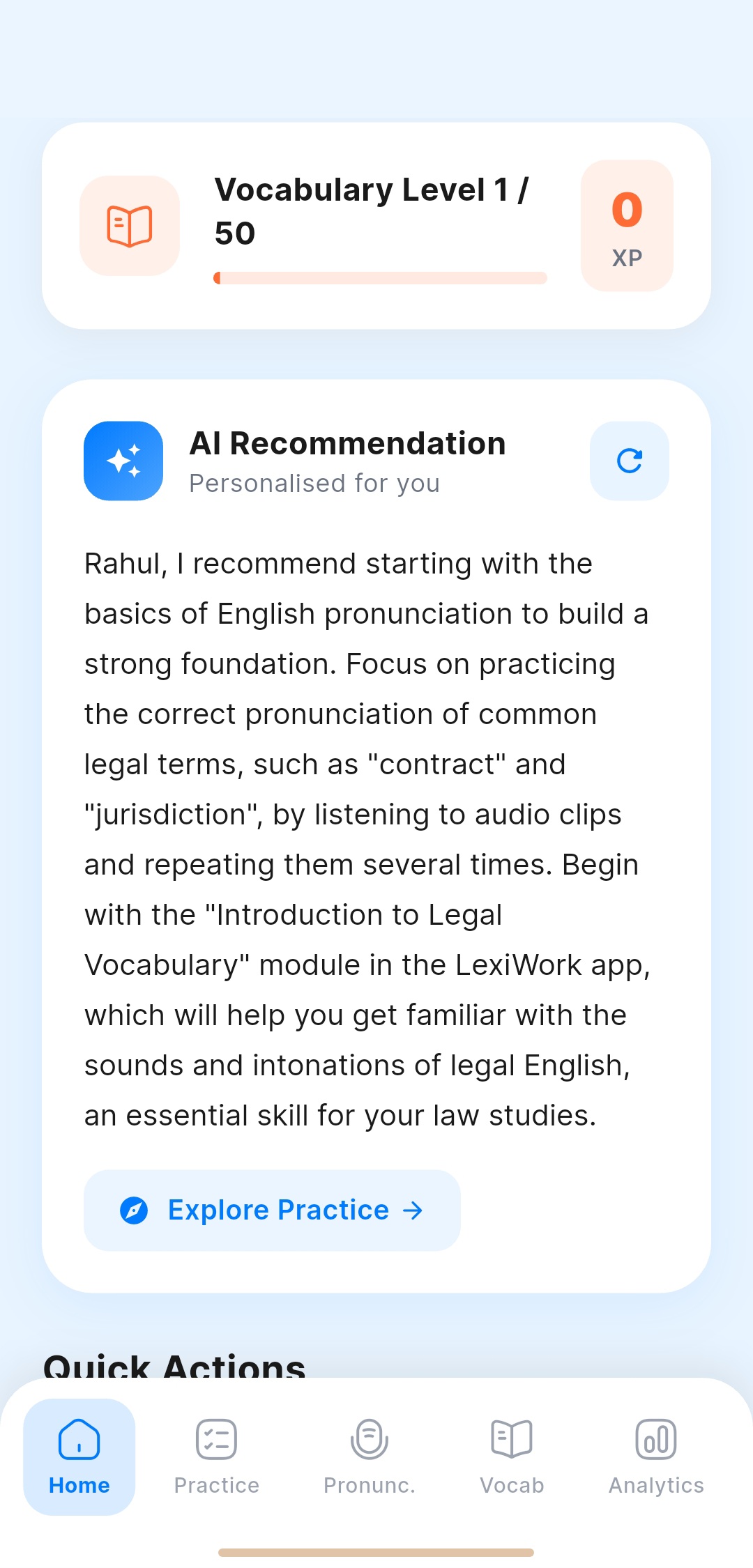 LexiWork screenshot 1